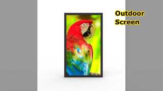 Waterdichte digitale signage 32 inch buitenreclame