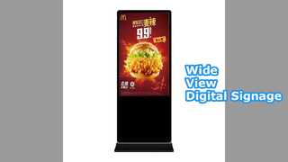 55-inch digitaal signage-display voor binnen, 240 V