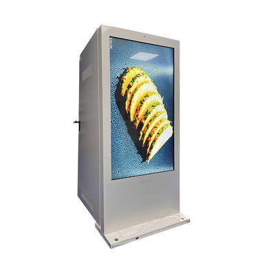 75 inch aanraakscherm waterdicht buiten digitale borden voor restaurants