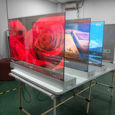 kopen 55 inch Contrast 64x32 Wit Blauw OLED Scherm Smart TV Monitor online manufacture