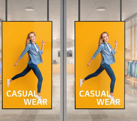 kopen Hangend venster IPS LCD-digitaal signage-scherm supergroot voor luxe winkels online manufacture
