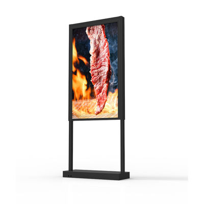 kopen 55' Ultra Bright LCD Double-sided Digital Signage Display 10 punten capacitieve aanraking online manufacture