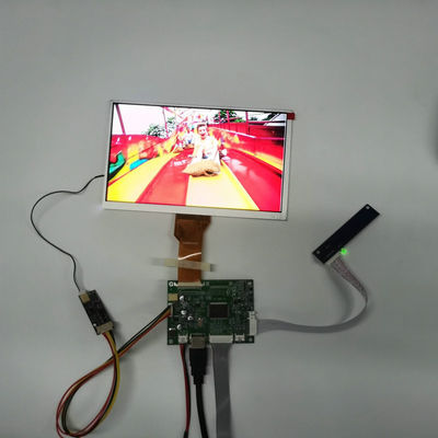 kopen 9 inch 1000 Cd/m2 Zonlicht leesbaar LCD-scherm Klein formaat Industrieel scherm800*480 online vervaardiging