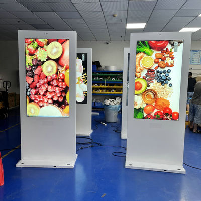kopen Commerciële IP65 waterdichte buiten digitale signage verticale displayen tegen diefstal online manufacture