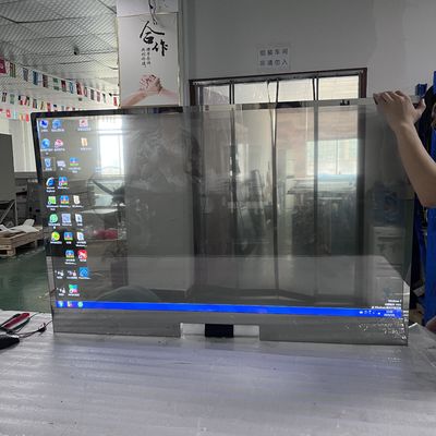 kopen Premium Showroom 55 inch OLED Touch Screen Transparante Desktop Verticale All-in-One Machine online manufacture