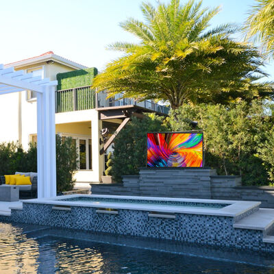 kopen 55 inch buiten LCD advertentie display met 3000 nits Helderheid IP67 Waterdicht en anti-glare glas online vervaardiging