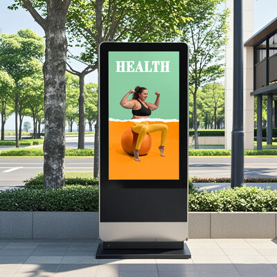 kopen 55 Inch 3000Nits Helderheid IP65 Waterdicht Buiten Digitale Signage en Reclame Display Kiosk online vervaardiging