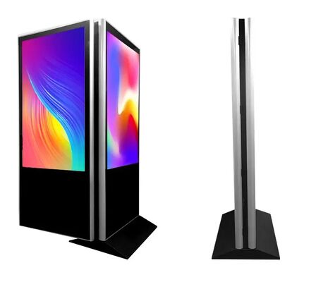 kopen 55/65 Inch 3000 Nits Helderheid IP65 Waterdichte Buiten Digitale Signage Reclame LCD Totem Kiosk online vervaardiging