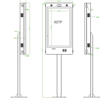 kopen IP67 Waterdicht 2500nits Hoge helderheid 98 inch Buiten Digitaal Signage - Wandmontage Display online vervaardiging