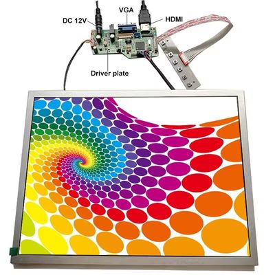 15 inch industriële zonlicht leesbare lcd-scherm monitor module 1024x768 aangepast