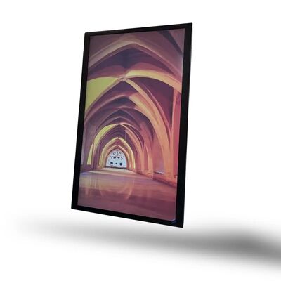 21,5 inch 1000cd/m² helderheid 1920x1080 resolutie gebogen scherm buitendisplay LCD-monitor voor waterdichte digitale signage