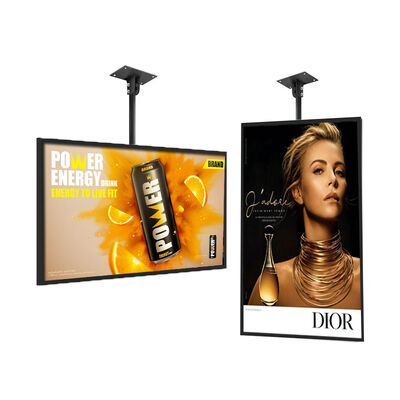 55 Inch 4000nits Hoge Helderheid IP67 Waterdichte LCD Reclame Machine voor Buiten Digitale Bewegwijzering