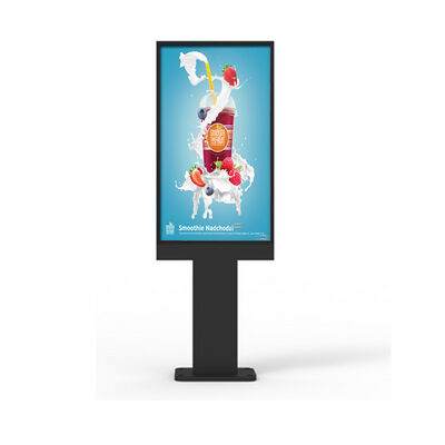 55 Inch Outdoor LCD Advertentie Kiosk met 4000 nits Helderheid en IP67 Waterdicht Touchscreen Digitale Signage