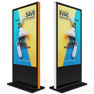 98 inch Nieuw Ontwerp Aluminium Frame IPS 4K Buiten Verticaal Scherm Waterdicht en Zonbestendig 3000 nits Reclame Machine